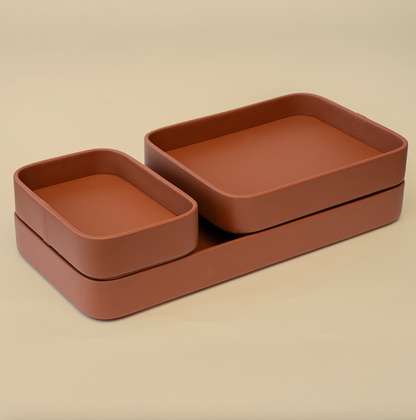 Shibui Tray Set - Burnt Amber